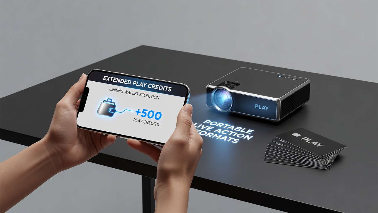 Mobile device displaying live dealer table with digital wallet options overlaid on a portable screen interface