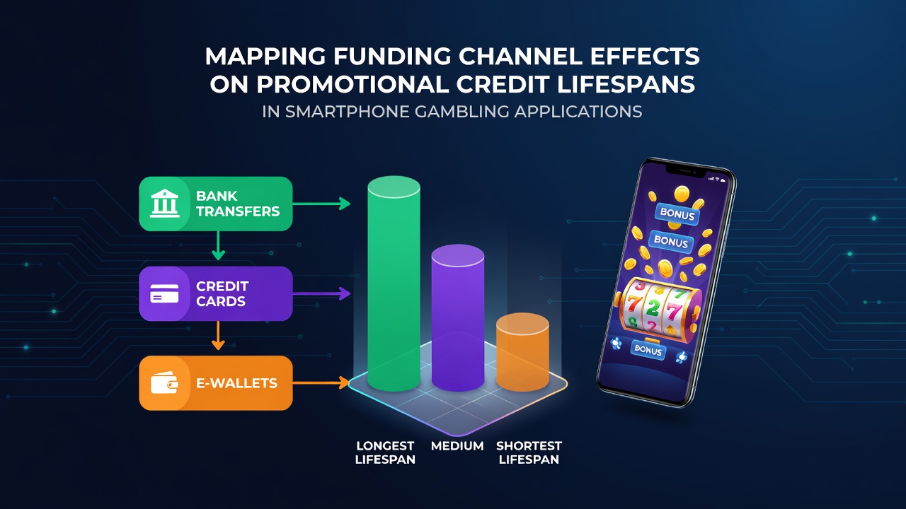 Smartphone screen displaying gambling app interface with funding options and promotional credit timers