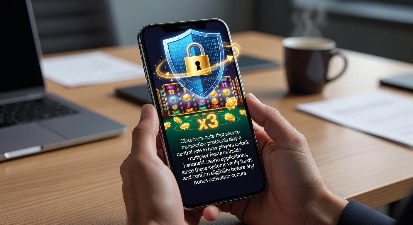 Illustration of encrypted transaction flows between mobile casino apps and payment servers