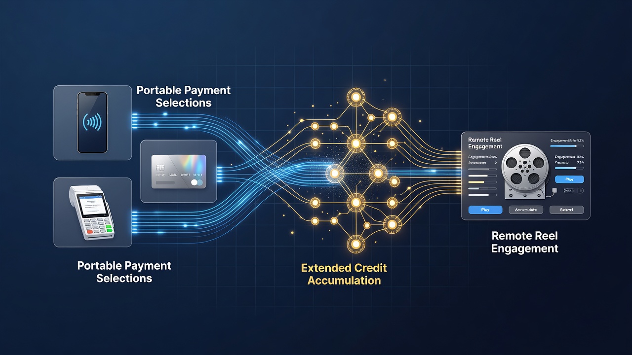 Analytics dashboard showing correlations between payment types and credit accumulation trends for loyalty members in mobile slots